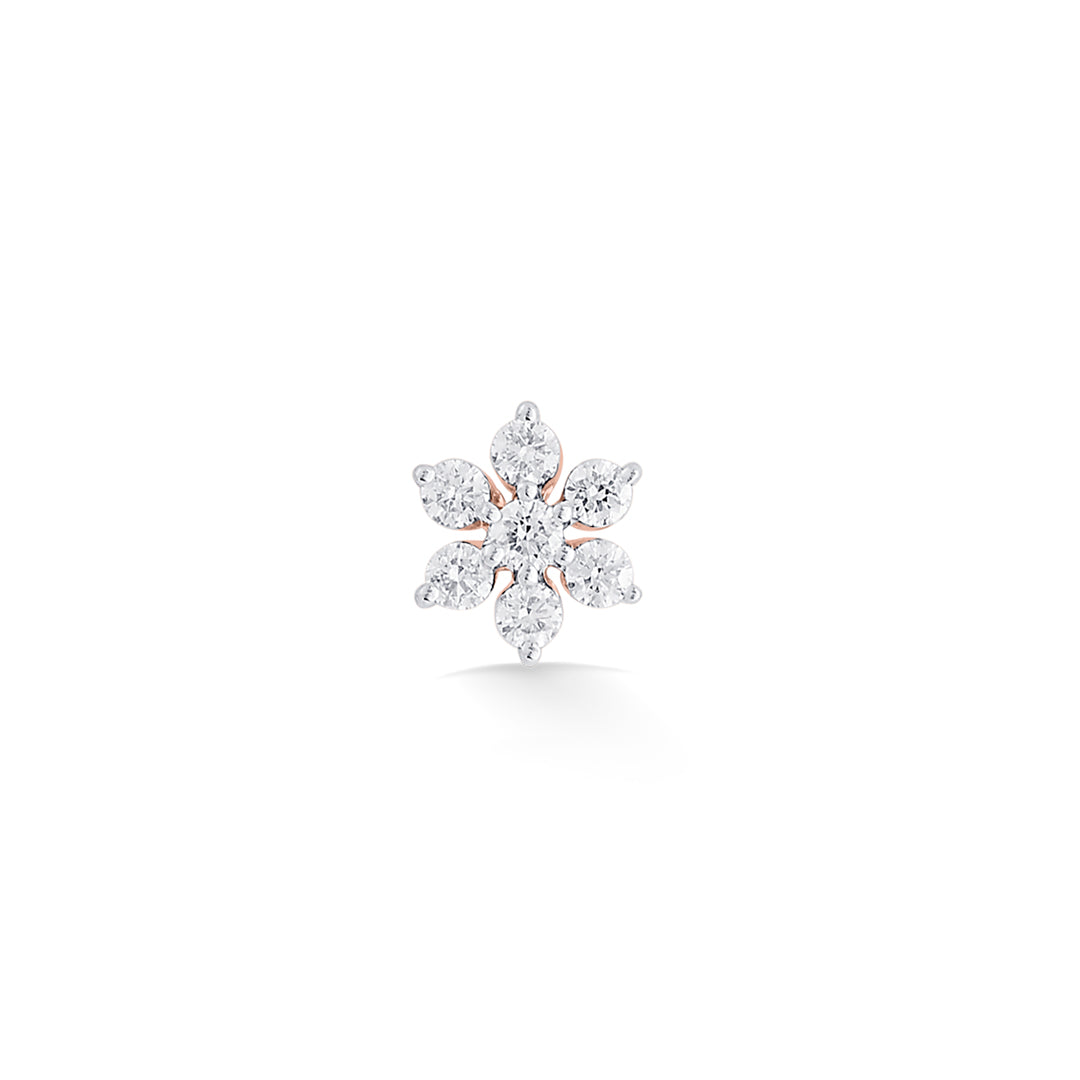 Crystal Blossom Diamond Nosepin