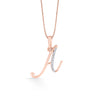 A Letter Alphabet Pendant Diamond Jewellery
