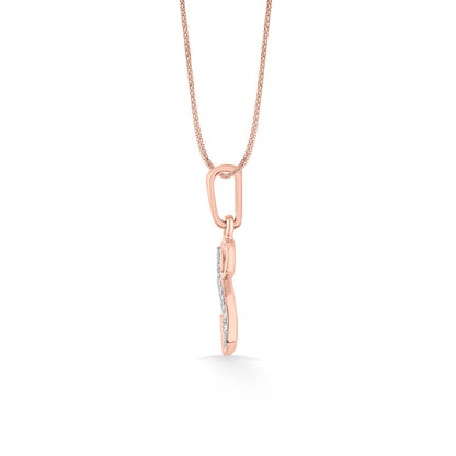 S Letter Alphabet Pendant Diamond Jewellery