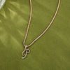 P Letter Alphabet Pendant Diamond Jewellery