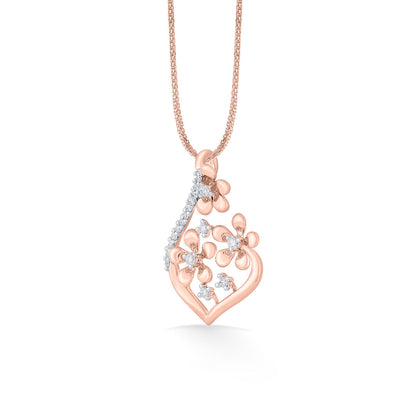 Blooming Bright Classic Pendant Diamond Jewellery