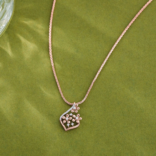 Blooming Bright Classic Pendant Diamond Jewellery