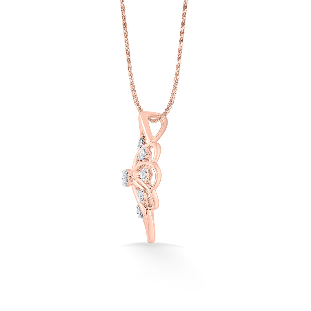 ocean shell classic pendant diamond jewellery