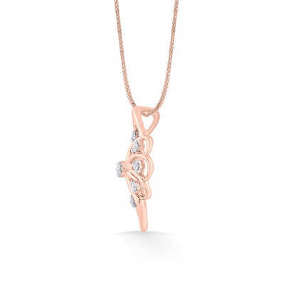 Ocean Shell Classic Pendant Diamond Jewellery