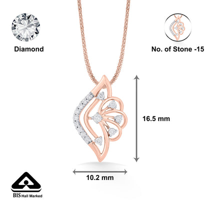 Ocean Shell Classic Pendant Diamond Jewellery
