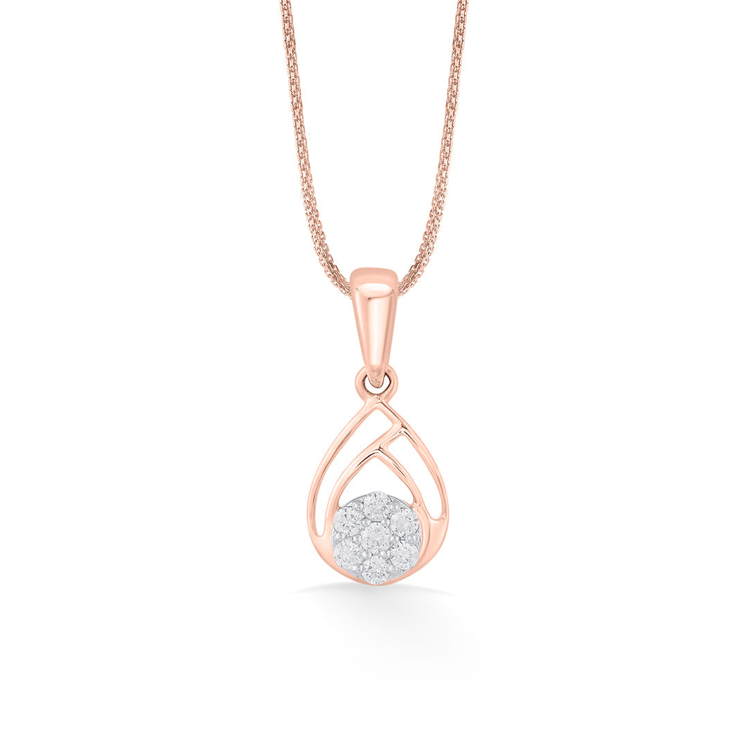 bright dew modern pendant diamond jewellery