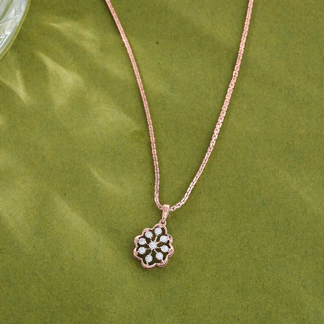 Navarasa Modern Pendant Diamond Jewellery