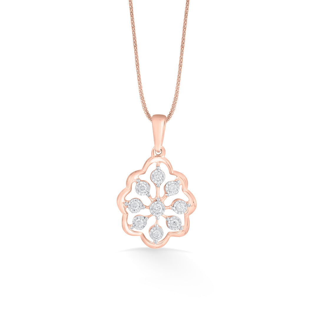 navarasa modern pendant diamond jewellery