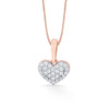 Heartful Shine Heart Pendant Diamond Jewellery
