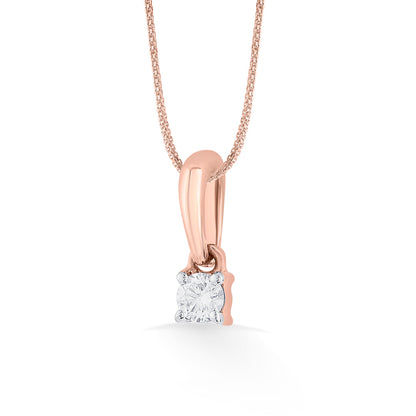 Cute Square Casual Pendant Diamond Jewellery