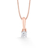 Cute Square Casual Pendant Diamond Jewellery