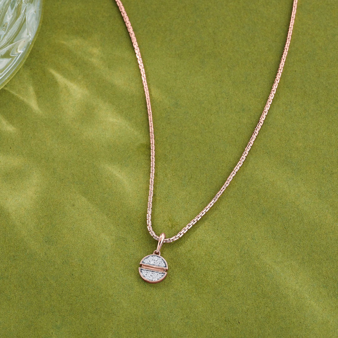 Hemispheres Modern Pendant Diamond Jewellery