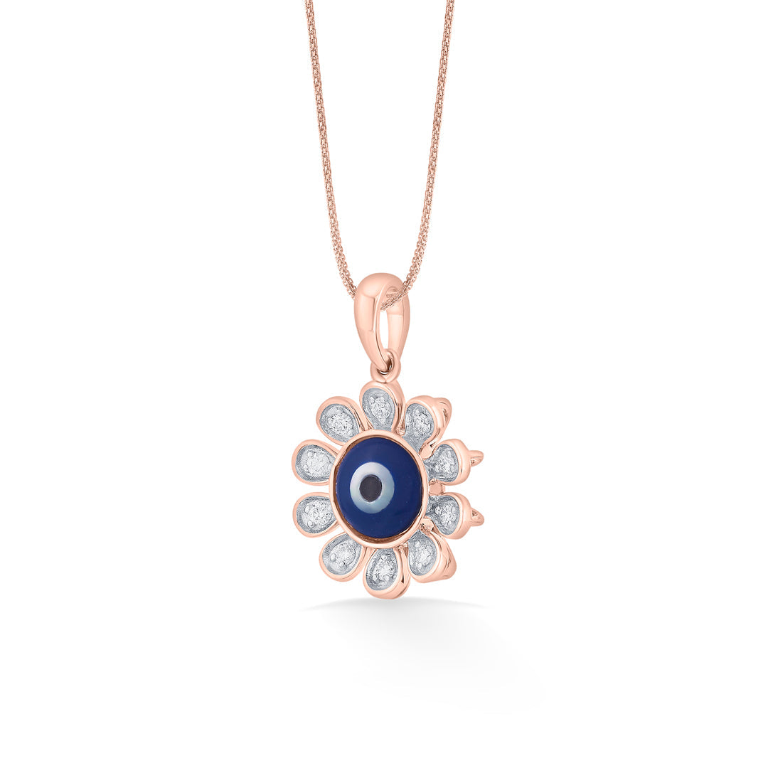 nazar amulet modern pendant diamond jewellery
