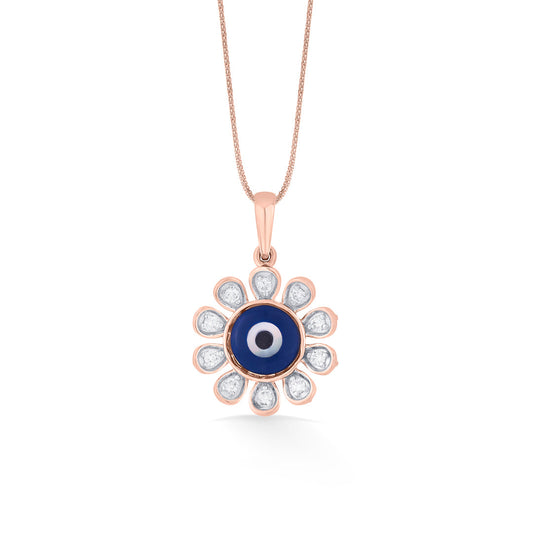 Nazar Amulet Modern Pendant Diamond Jewellery