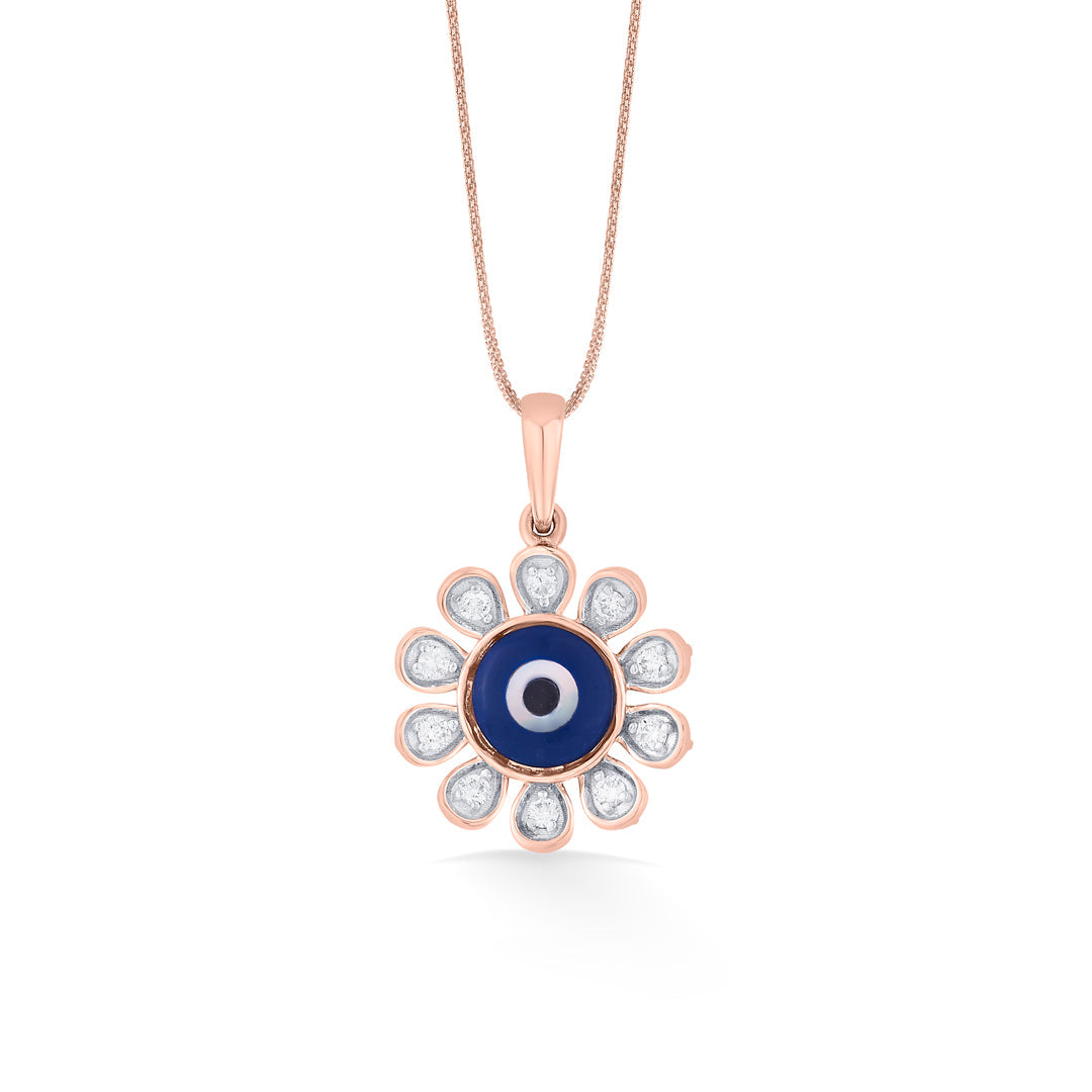 nazar amulet modern pendant diamond jewellery
