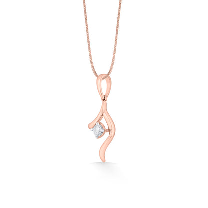 Modern Shankha Modern Pendant Diamond Jewellery