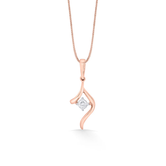 Modern Shankha Modern Pendant Diamond Jewellery