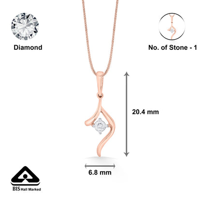 Modern Shankha Modern Pendant Diamond Jewellery
