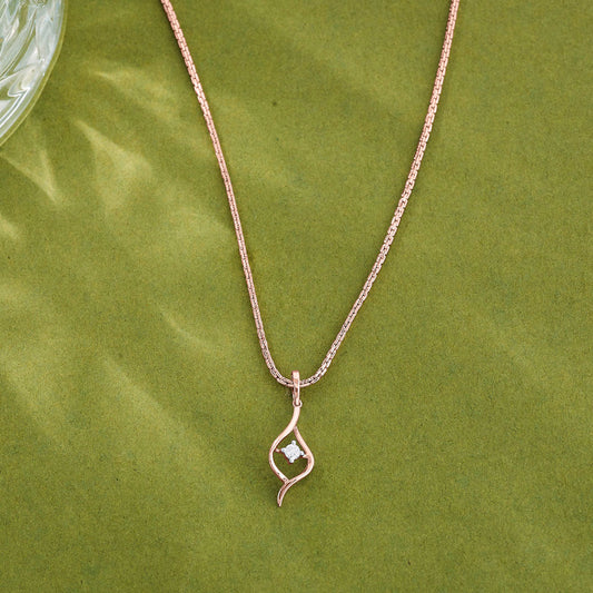 Classic Shankha Modern Pendant Diamond Jewellery