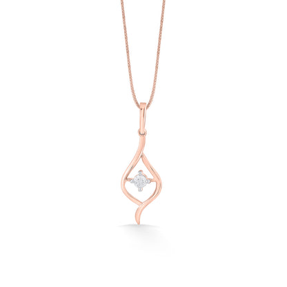 Classic Shankha Modern Pendant Diamond Jewellery