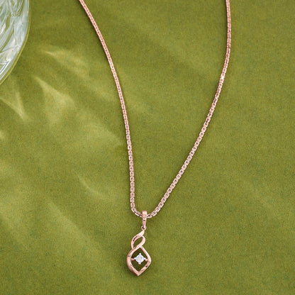 Shankha Charm Modern Pendant Diamond Jewellery