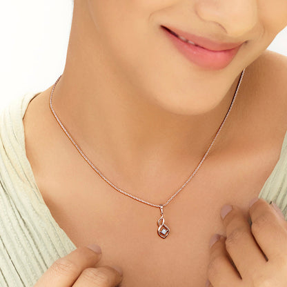 Shankha Charm Modern Pendant Diamond Jewellery