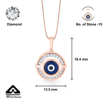 Nazar Sphere Modern Pendant Diamond Jewellery