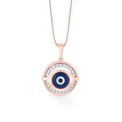 Nazar Sphere Modern Pendant Diamond Jewellery