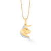 Taurus Charm Zodiac Pendant Diamond Jewellery
