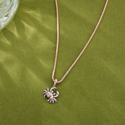 Cancer Charm Zodiac Pendant Diamond Jewellery