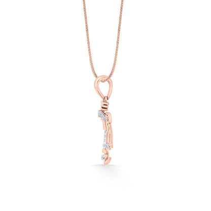 Libra Charm Zodiac Pendant Diamond Jewellery