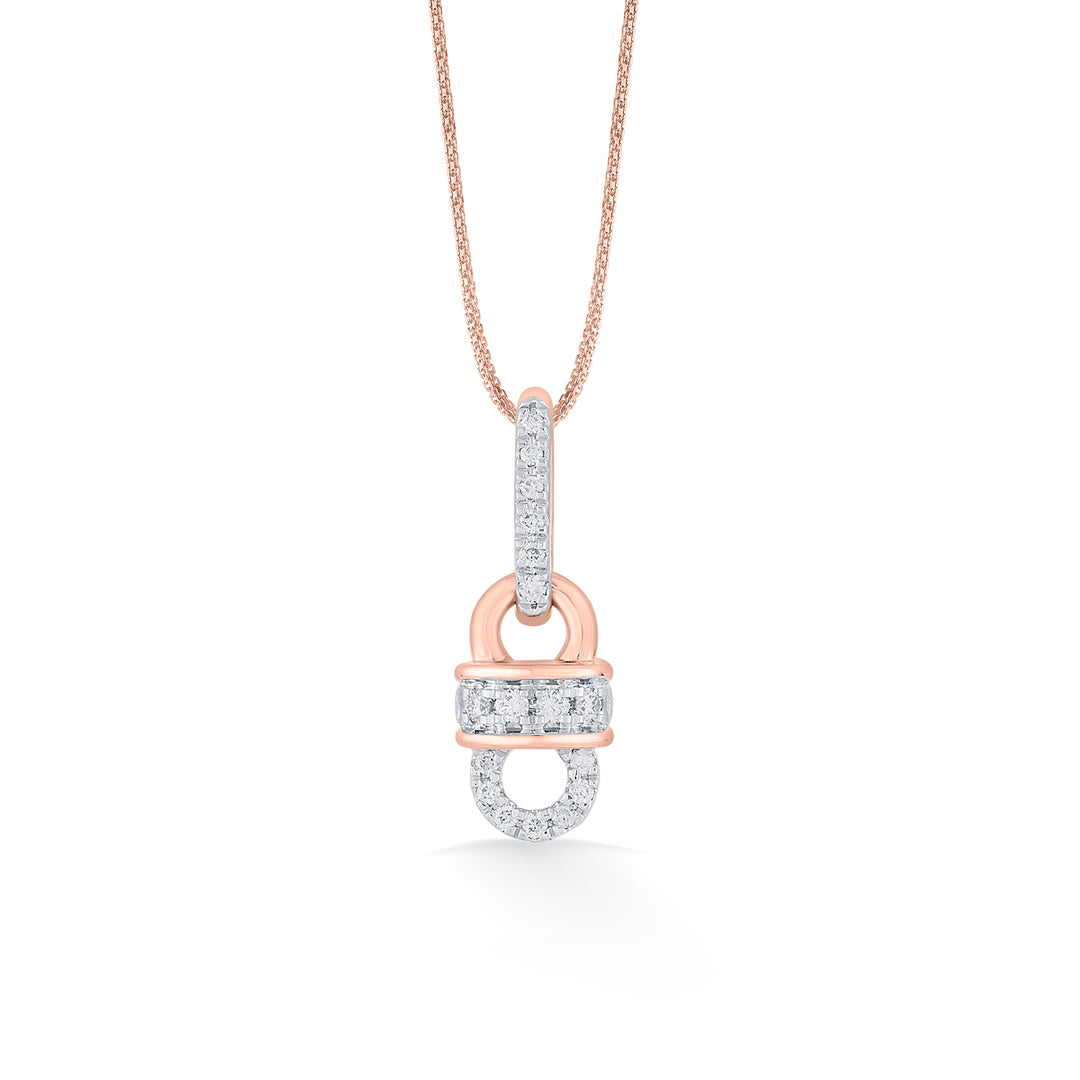 modern link classic pendant diamond jewellery