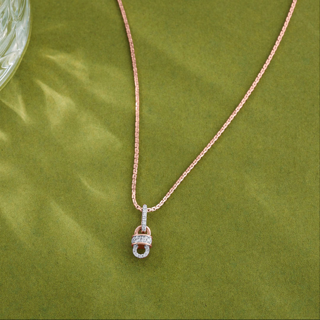 modern link classic pendant diamond jewellery