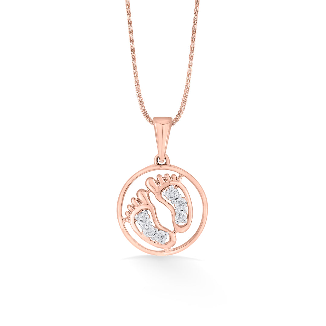 bright steps classic pendant diamond jewellery