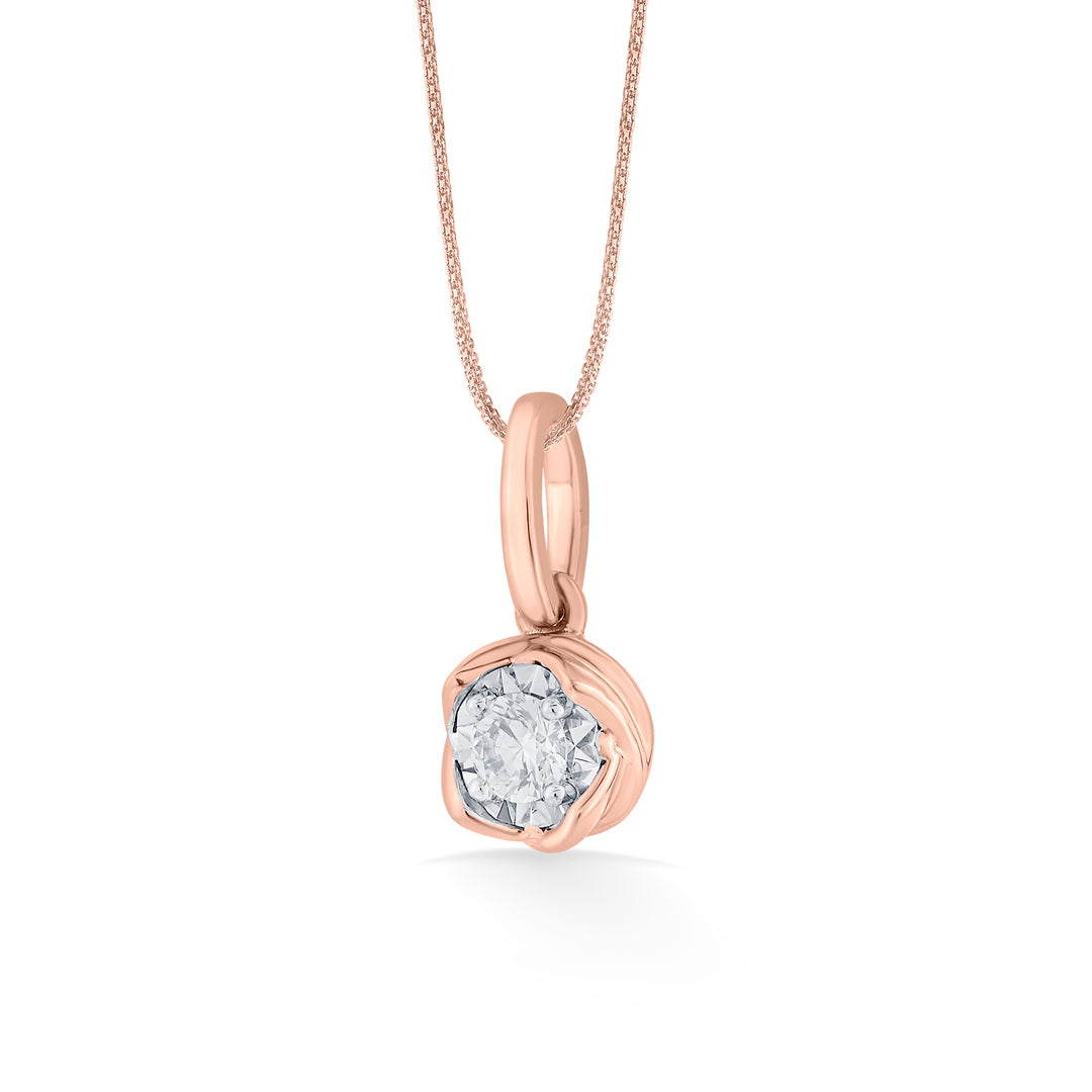 moonlight circle casual pendant diamond jewellery