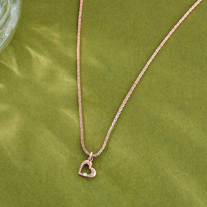 Cute Heart Heart Pendant Diamond Jewellery
