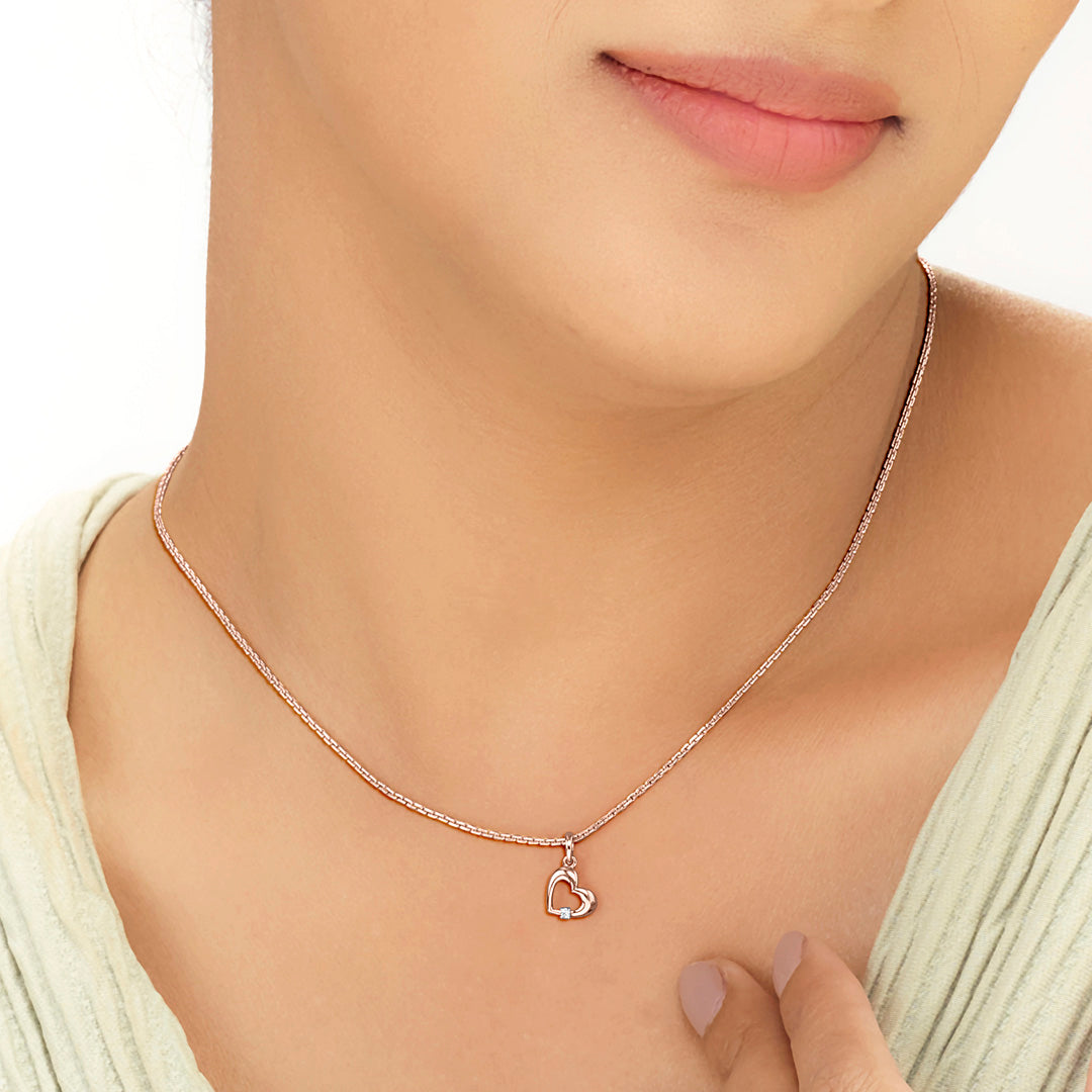 cute heart heart pendant diamond jewellery