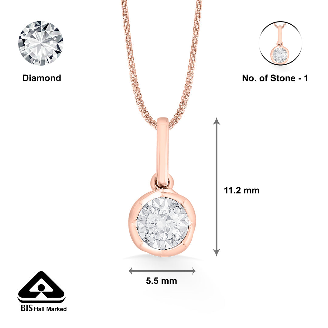 moon circle casual pendant diamond jewellery