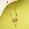 Luminous Blossom Diamond Mangalsutra Tanmaniya