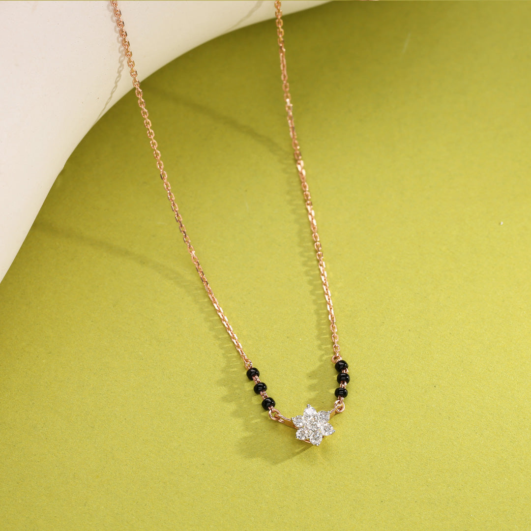 forever glint diamond mangalsutra tanmaniya