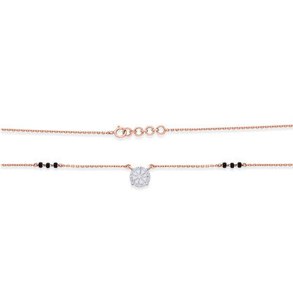 Shining Promise Diamond Mangalsutra Tanmaniya