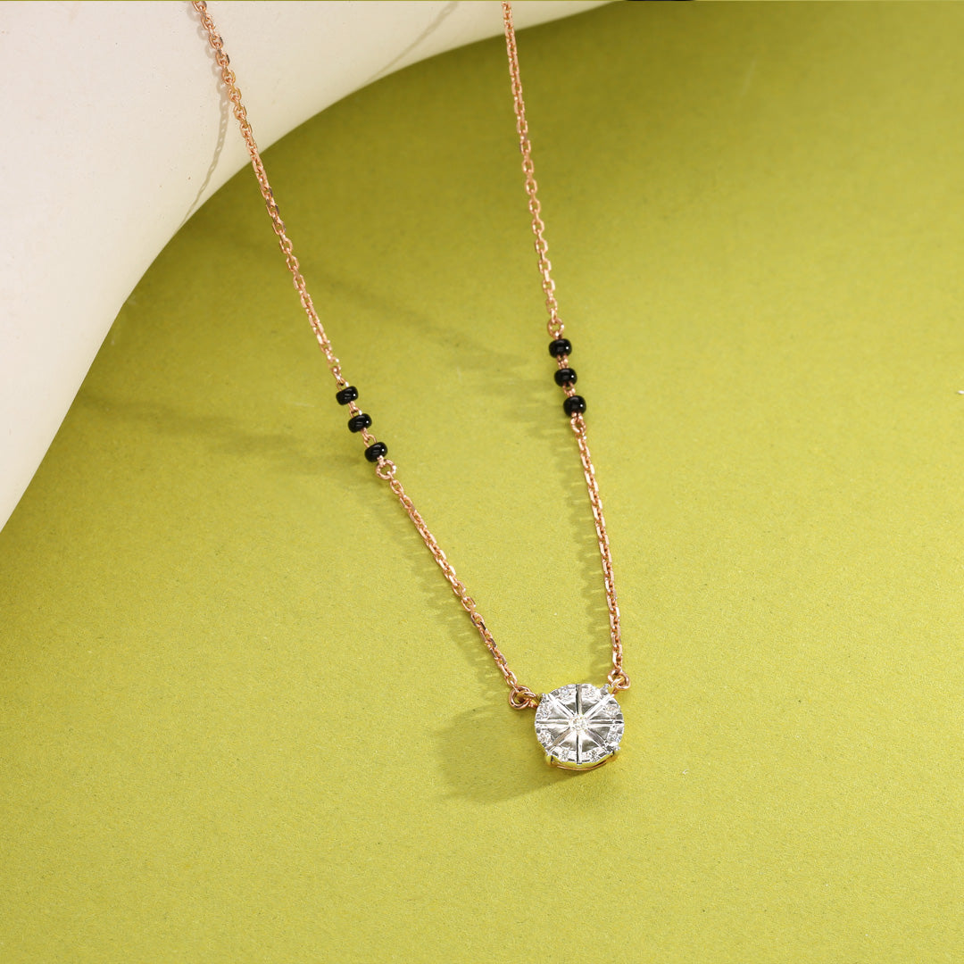 shining promise diamond mangalsutra tanmaniya
