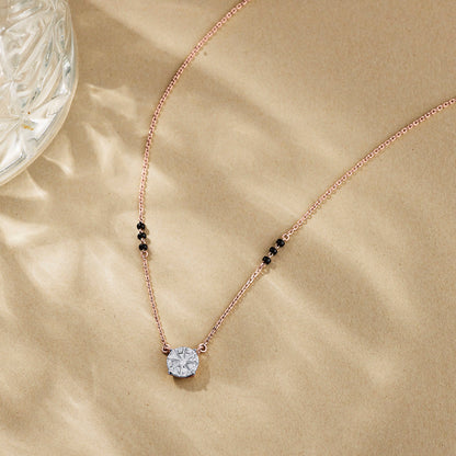 Shining Promise Diamond Mangalsutra Tanmaniya