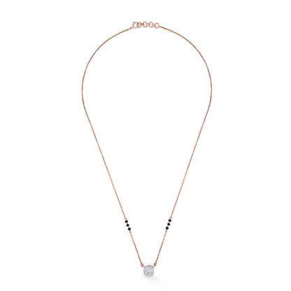 Shining Promise Diamond Mangalsutra Tanmaniya