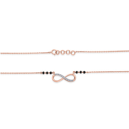 Infinite Love Diamond Mangalsutra Tanmaniya
