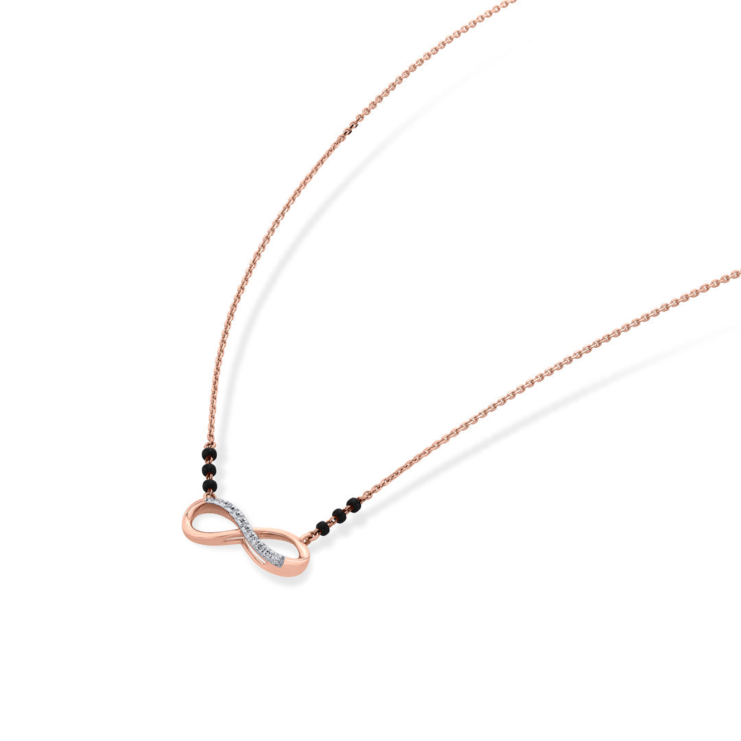 infinite love diamond mangalsutra tanmaniya