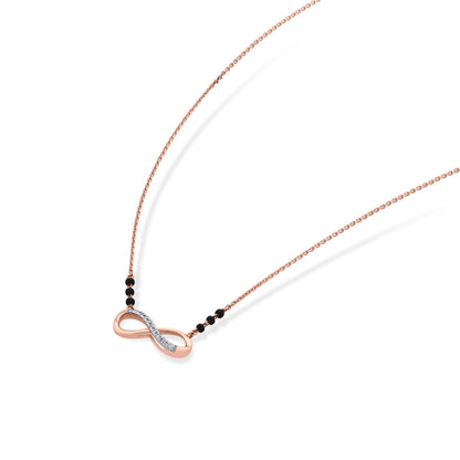 Infinite Love Diamond Mangalsutra Tanmaniya
