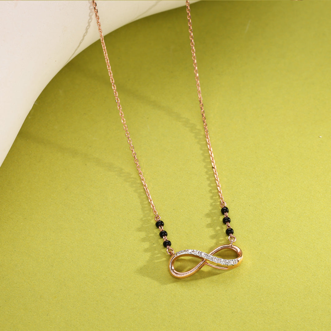 infinite love diamond mangalsutra tanmaniya