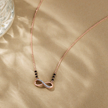 Infinite Love Diamond Mangalsutra Tanmaniya