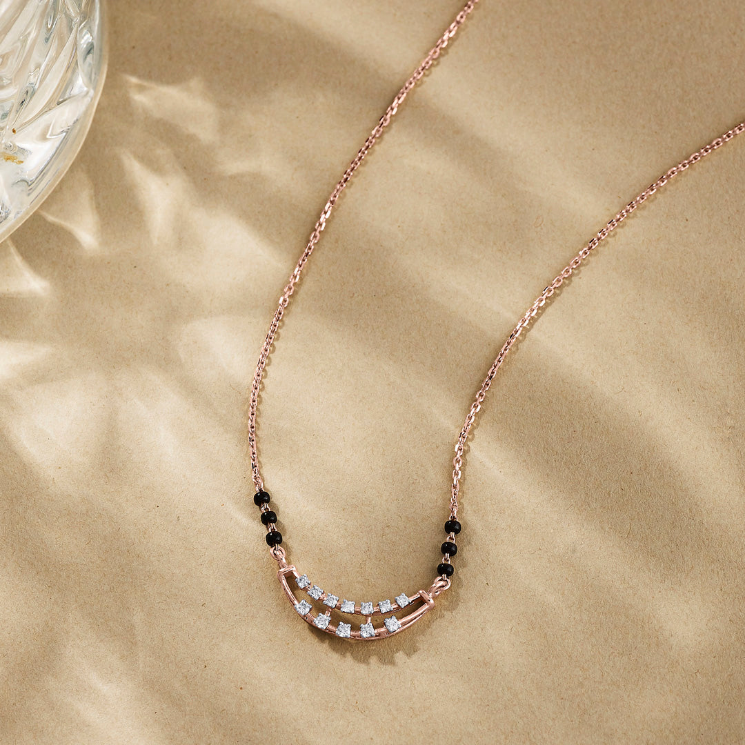 Forever Grace Diamond Mangalsutra Tanmaniya